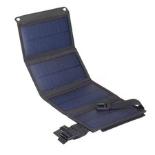 Panneaux Solaire Pour Randonnée Pliable Camping Vanlife 20w 5v Téléphone