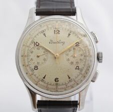 Breitling Vintage Chronograph Ref. 1188! Cal. Venus 188! A Classic! Jumbo 37mm