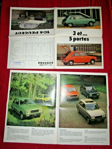 115 dépliant peugeot - pe.115,
