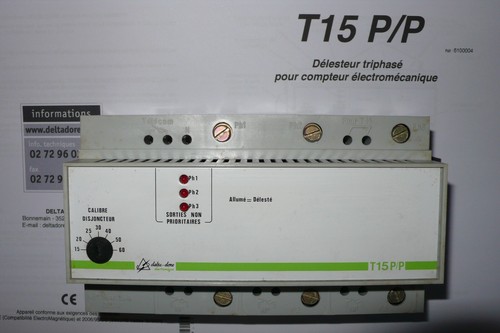 Contacteur delesteur triphase - delesteur,