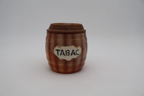 Ancien pot tabac grès - ancien,