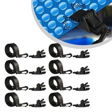 Pour Housse de Piscine Enrouleur Système Ceinture Nylon Lourd Construction pour