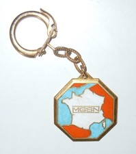 POLICE - PORTE CLÉS  MUTUELLE GÉNÉRALE DE LA SURETÉ NATIONALE