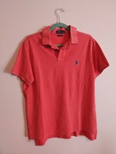 Polo Ralph Lauren rose taille L Homme en Bon Etat