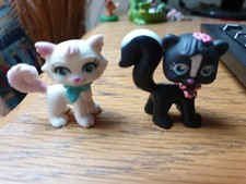 Polly pocket 07 Mattel chats 43 et 55 lot de 2