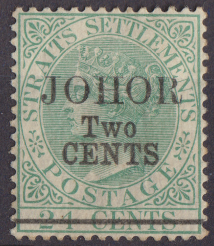 Timbre malaisie johore 2 - malaisie,