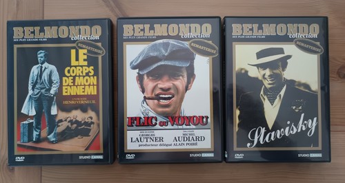 Belmondo collection 3 films - belmondo,