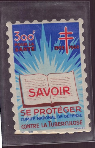 France 1960 vignette - france,, 1960,