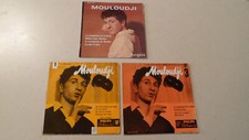 Collection de 3 disques vinyles 45T EP de MOULOUDJI - 45 tours