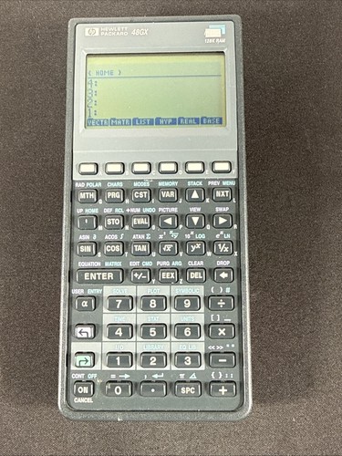 Hewlett packard 48gx 128k - hewlett,