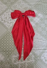 BARETTE CHEVEUX NOEUD SATIN