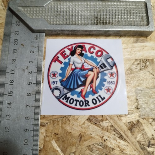 Stickers pin up texaco - pin-up,