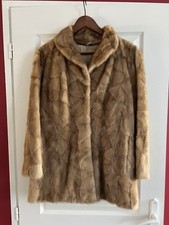 manteau fourrure vison véritable