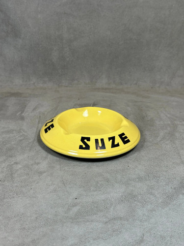 Suze yellow ceramic - yellow, ashtray