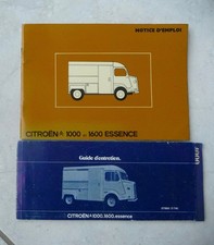 CITROEN FOURGON 1000.1600 NOTICE D'EMPLOI ET GUIDE D'ENTRETIEN