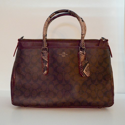 Nwt coach morgan sig satchel - coach,