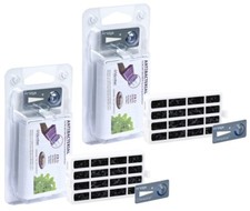 LOT 2 WHIRLPOOL 481248048172 FILTRE ANTI BACTERIEN REFRIGERATEUR 484000008923