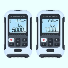 Testeur De Fibre Optique 3 En 1 Wattmètre Sensible Pour Communication - Blanc