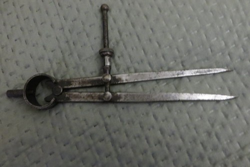 Ancien compas ressort - compas, à