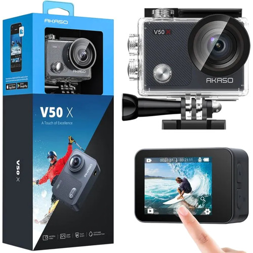 Akaso v50x caméra sport - v50x, 4k