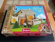 JEUJURA - MA MAISON EN RONDINS - Jeu de Construction Réf. 8064 - 175 pcs