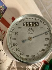 Superbe et rare Ancien Compteur Jaeger 120km/h Kilomètre vieille voiture ou moto