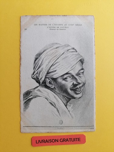 Cpa gravure françois boucher - françois,