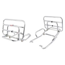 142800101 - Porte-Bagages Arrière Chromé Faco Piaggio Vespa PK 50 1982 À 1984