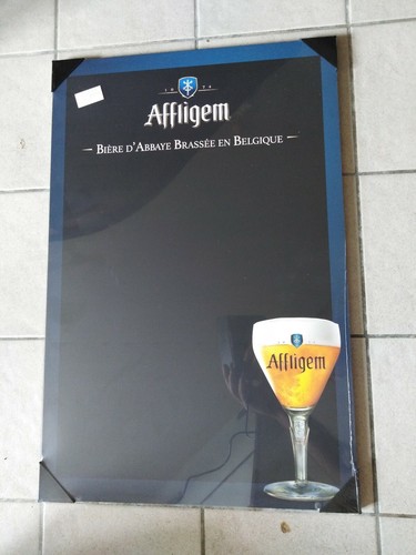 Cadre ardoise plaque affligem - ,