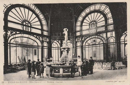 Cpa evian les bains - evian,