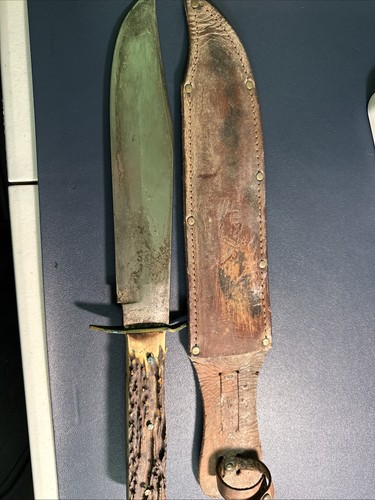 Vintage stag handle - , bowie