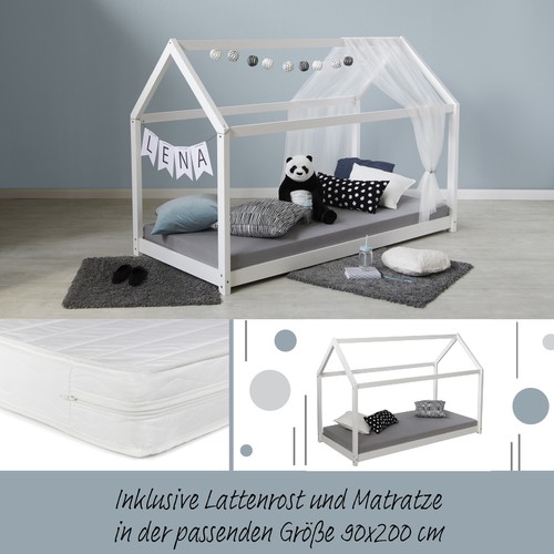 Lit enfant 90x200 - lit, matelas