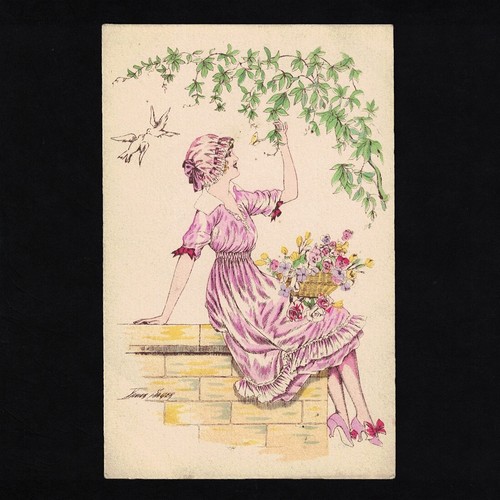 Cpa fantaisies parisiennes - fantaisies,