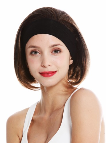 Perruque femme bandeau - bandeau, court