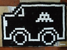 kit mosaïque Space invader camion idée cadeau original