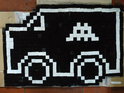 Kit mosaïque space invader - mosaïque,