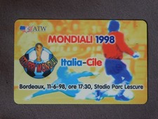 Prepaid kaart gebruikt Italia