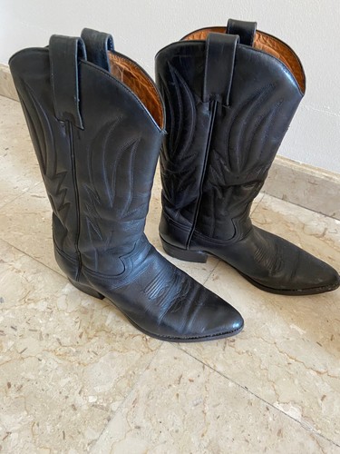Bottes santiag homme cuir - bottes, en