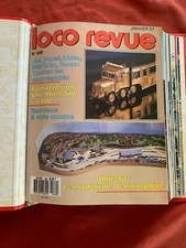 TRAIN - MODELISME FERROVIAIRE - LOCO REVUE - ANNEE 1987 - COMPLET - 11 NUMEROS