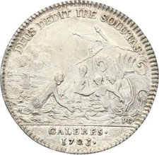 O3367 Jeton Louis XV Marine