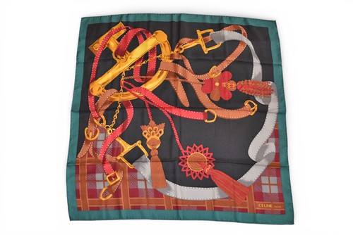 Foulard céline vintage carré - foulard,