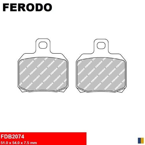 Plaquettes ferodo frein - plaquettes,