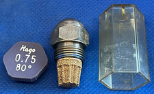 HAGO 0.75 80° S-S GICLEUR Buse brûleur CHAUDIERE fuel fioul Mazout Danfoss Neuf