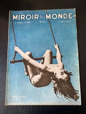 Revue ancienne Le miroir du monde n°232 - 11 Août  1934 - nbr photos - histoire