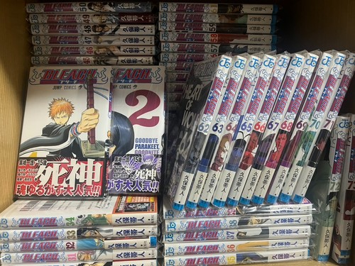 1er tirage obi bleach comic - bleach,