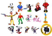 Lot 15 Figurines PVC 4 à 12cm