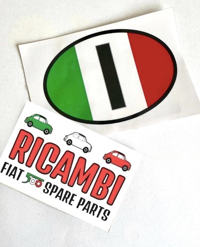 Classic fiat 500 sticker - fiat,