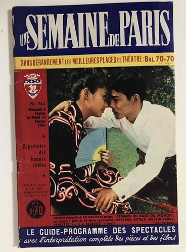 Une semaine paris - semaine,
