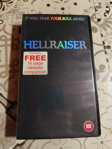 Hellraiser vhs rare - -, uk