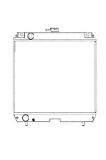 RADIATEUR MOTEUR POUR KUBOTA